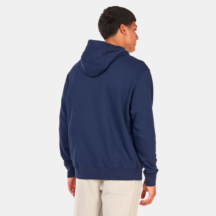 Nike Men's Culers F.C. Barcelona Fleece Pullover Hoodie Blue Nike Men's Culers F.C. Barcelona Fleece Pullover Hoodie Blue image number 1