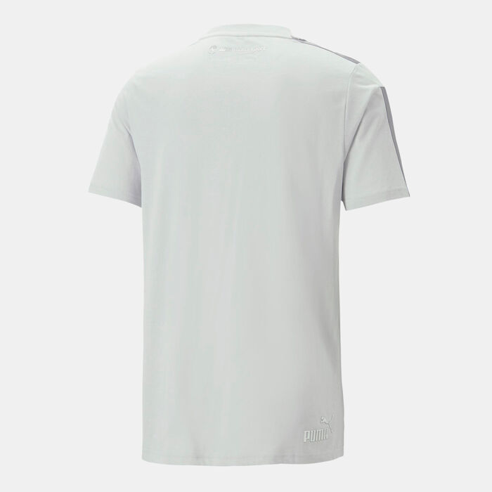 PUMA Men's BMW Motorsport Monochrome T-Shirt Grey PUMA Men's BMW Motorsport Monochrome T-Shirt Grey image number 1