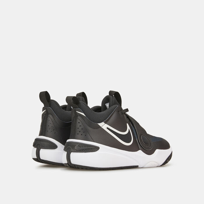 Nike Kids' Team Hustle D11 Basketball Shoe (Older Kids) Black image number 2