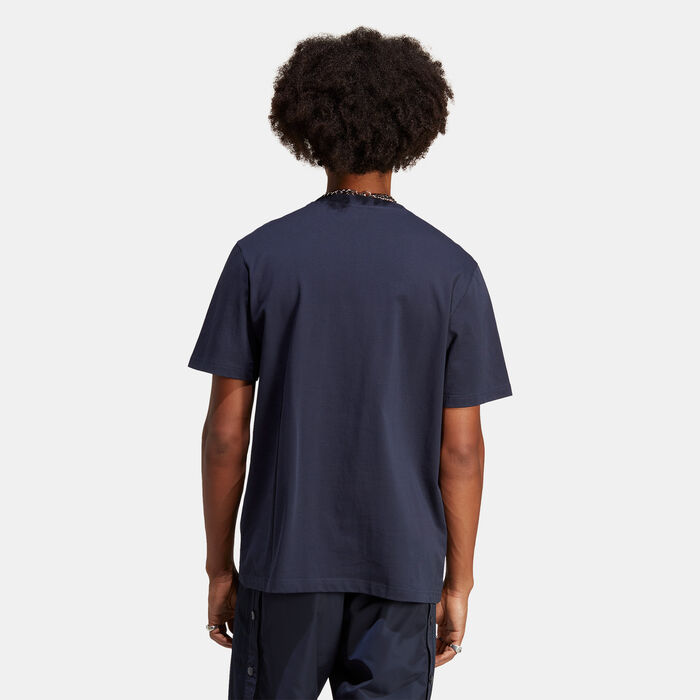 adidas Originals Men's RIFTA City Boy T-Shirt Blue image number 1