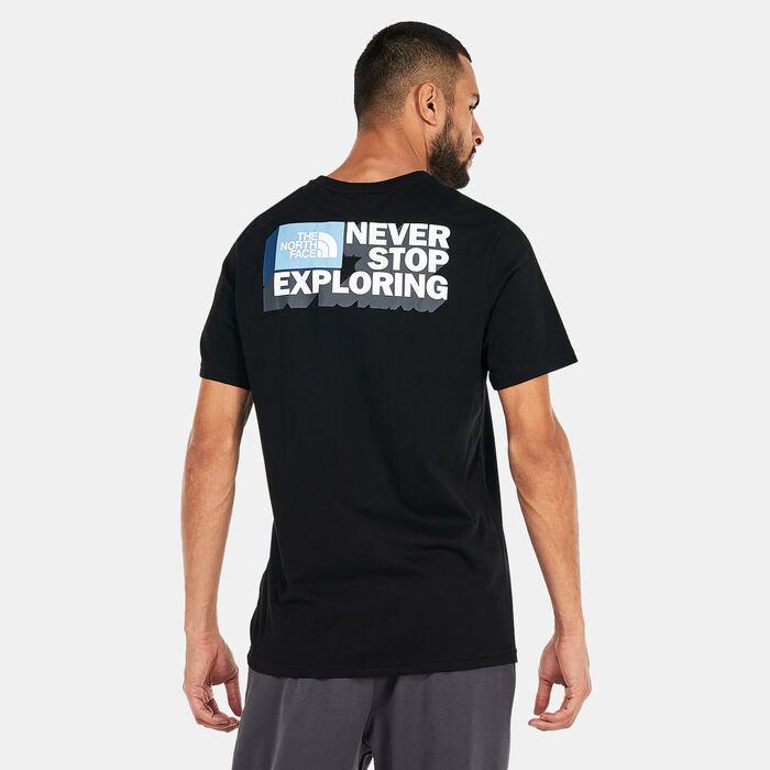 The North Face Men's NSE Graphic T-Shirt Black The North Face Men's NSE Graphic T-Shirt Black image number 1