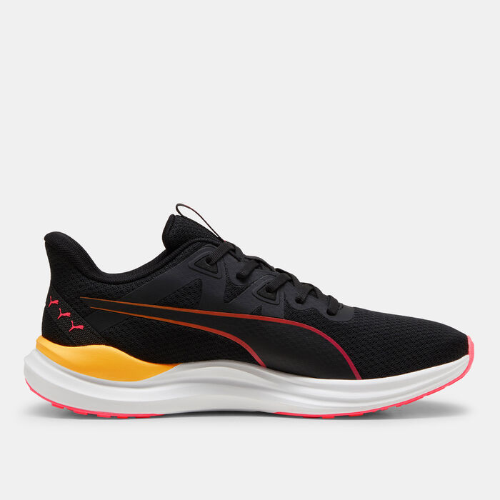 PUMA Men's Reflect Lite Running Shoes Black PUMA Men's Reflect Lite Running Shoes Black image number 2