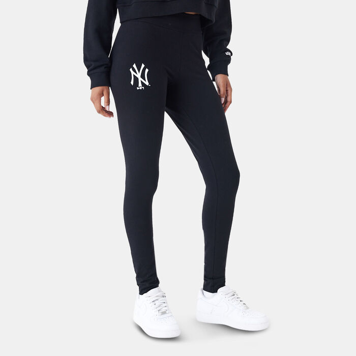 New Era Women's MLB New York Yankees Leggings Black image number 0
