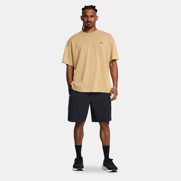 Under Armour Men's Vibe Woven Training Cargo Shorts Black Under Armour Men's Vibe Woven Training Cargo Shorts Black image number 2