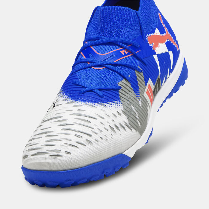 PUMA Men's FUTURE 8 Match Forever Turf Ground Football Shoes Blue PUMA Men's FUTURE 8 Match Forever Turf Ground Football Shoes Blue image number 4