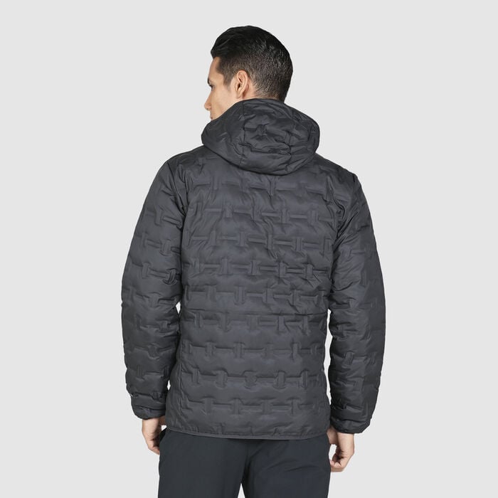 Columbia Men's Delta Ridge™ Down Hooded Jacket Black Columbia Men's Delta Ridge™ Down Hooded Jacket Black image number 1