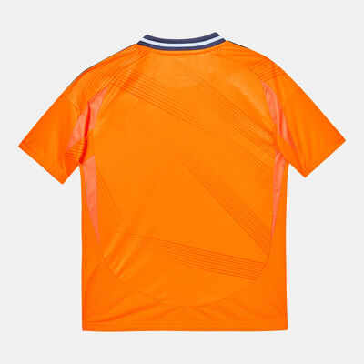 adidas Kids' Real Madrid 24/25 Away Replica Football Jersey Orange adidas Kids' Real Madrid 24/25 Away Replica Football Jersey Orange