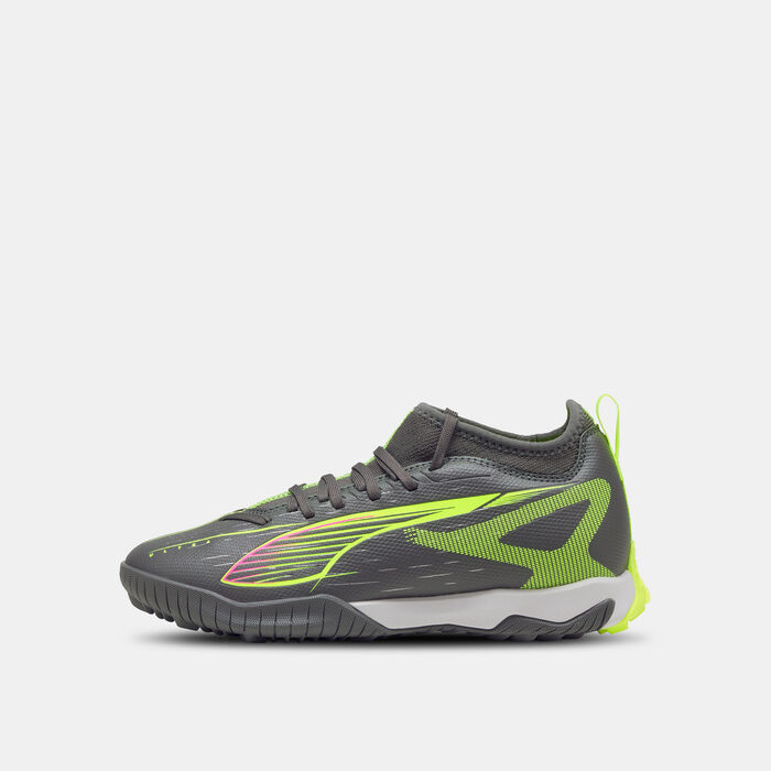 PUMA Kids' ULTRA 5 MATCH+ Turf Ground Football Shoes yellow image number 0