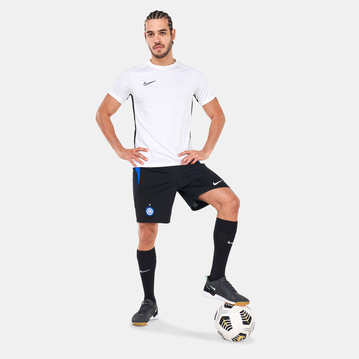 Nike Men's Inter Milan Dri-FIT Stadium Home Shorts - 2022/23 Black Nike Men's Inter Milan Dri-FIT Stadium Home Shorts - 2022/23 Black image number 2