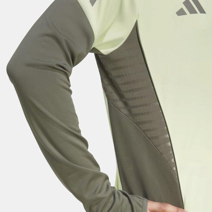 adidas Men's Real Madrid Tiro 25 Competition Training Football Top Green adidas Men's Real Madrid Tiro 25 Competition Training Football Top Green image number 4