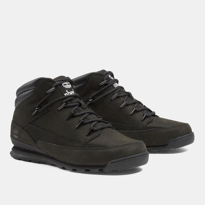 Timberland Men's Euro Rock Mid Boots Black Timberland Men's Euro Rock Mid Boots Black image number 1