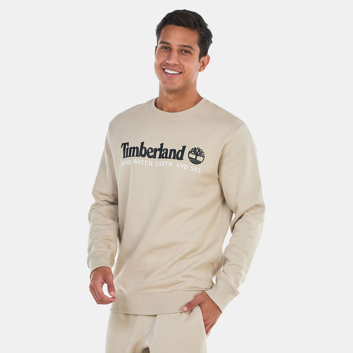 Timberland Men's Wind, Water, Earth, and Sky™ Sweatshirt Beige Timberland Men's Wind, Water, Earth, and Sky™ Sweatshirt Beige image number 0