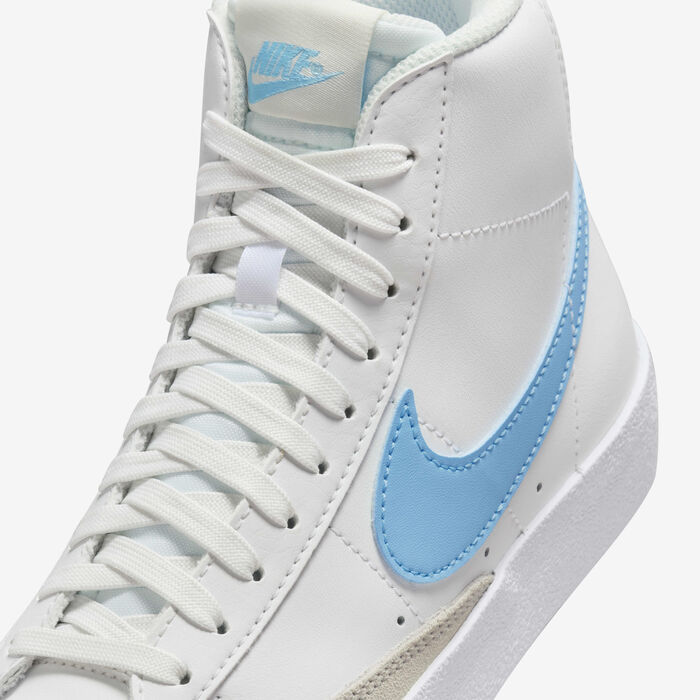 Nike Kids' Blazer Mid '77 Shoes White image number 6