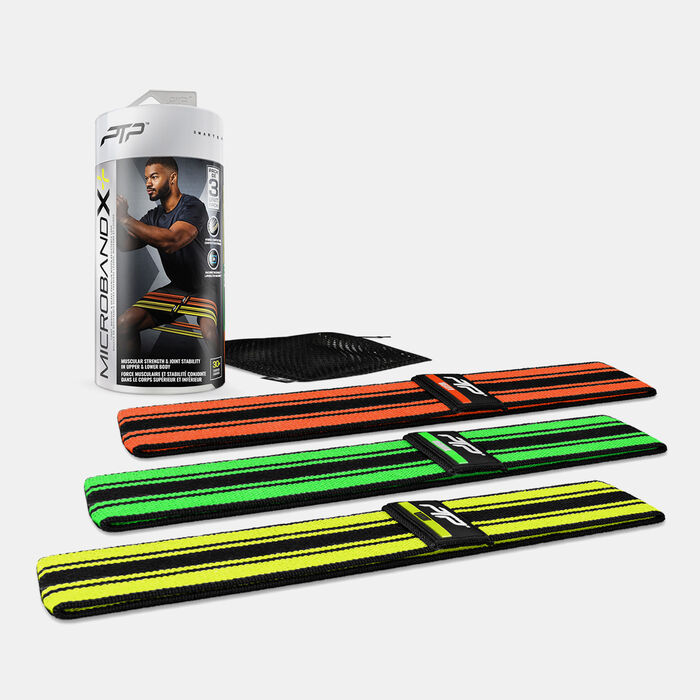 PTP X+ Resistance Microbands Set (3 Pieces) Multi-Color PTP X+ Resistance Microbands Set (3 Pieces) Multi-Color image number 0