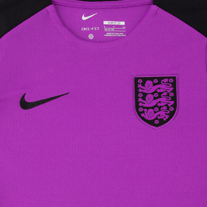 Nike Kids' England Dri-FIT Strike Football Top Purple Nike Kids' England Dri-FIT Strike Football Top Purple image number 2