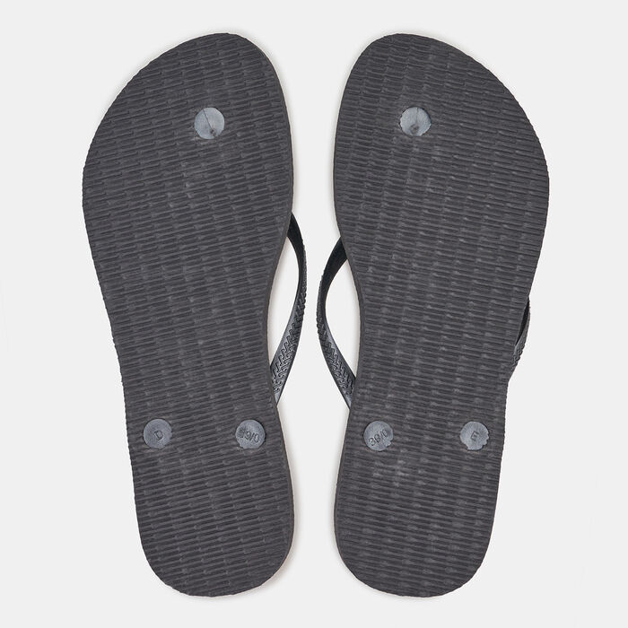 Havaianas Women's Spider Black Slim Crystal SW II Flip Flops Black Havaianas Women's Spider Black Slim Crystal SW II Flip Flops Black image number 1