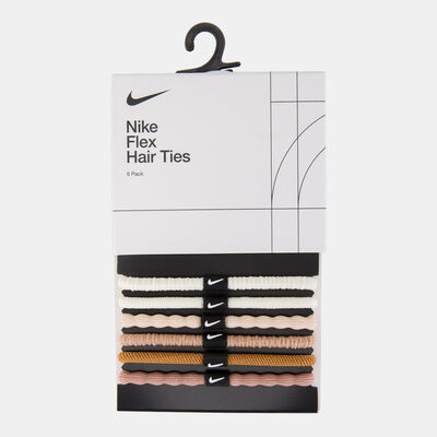 Nike Flex Hair Ties (6 Pieces) Brown Nike Flex Hair Ties (6 Pieces) Brown
