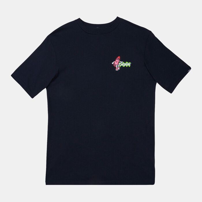Vans Kids' Crayola Boys Vanosaur T-Shirt (Older Kids) Black Vans Kids' Crayola Boys Vanosaur T-Shirt (Older Kids) Black image number 0