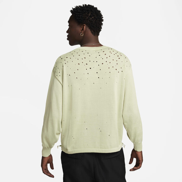 Nike Men's Sportswear Tech Pack Jumper Green Nike Men's Sportswear Tech Pack Jumper Green image number 1