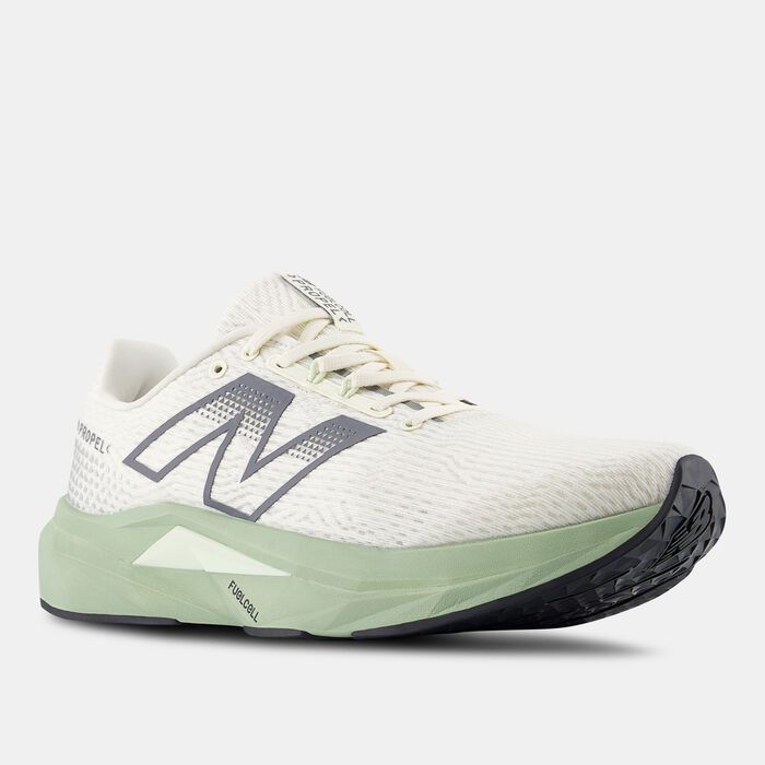 New Balance Men's FuelCell Propel v5 Shoes Beige New Balance Men's FuelCell Propel v5 Shoes Beige image number 1