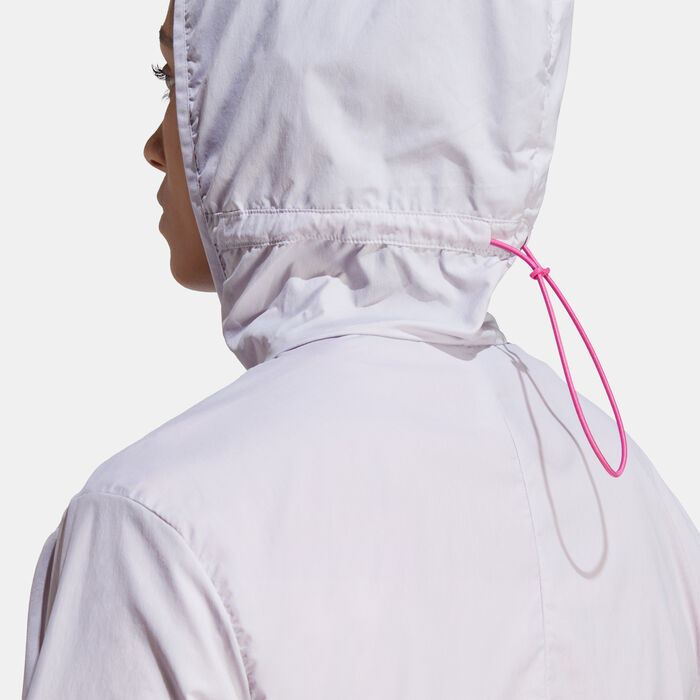 adidas Women's Run It Windbreaker Jacket Purple adidas Women's Run It Windbreaker Jacket Purple image number 6