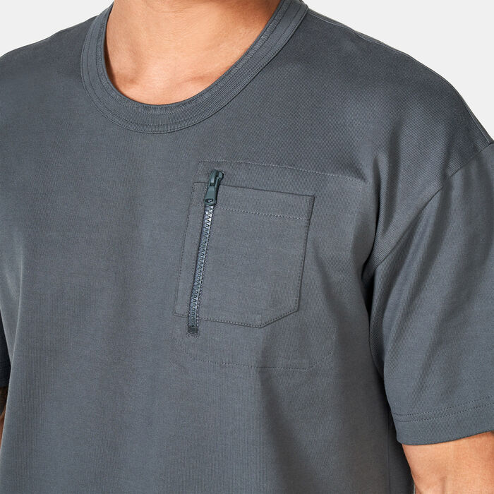 Sun and Sand Sports Men's Hybrid T-Shirt Grey Sun and Sand Sports Men's Hybrid T-Shirt Grey image number 3