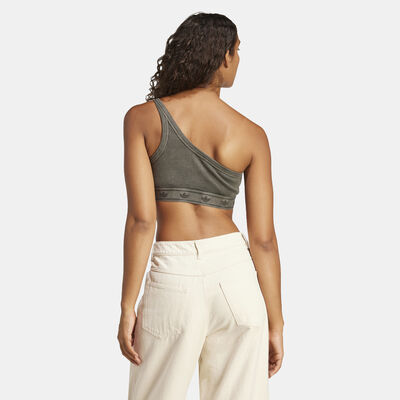 adidas Originals Women's One-Shoulder Top Black adidas Originals Women's One-Shoulder Top Black