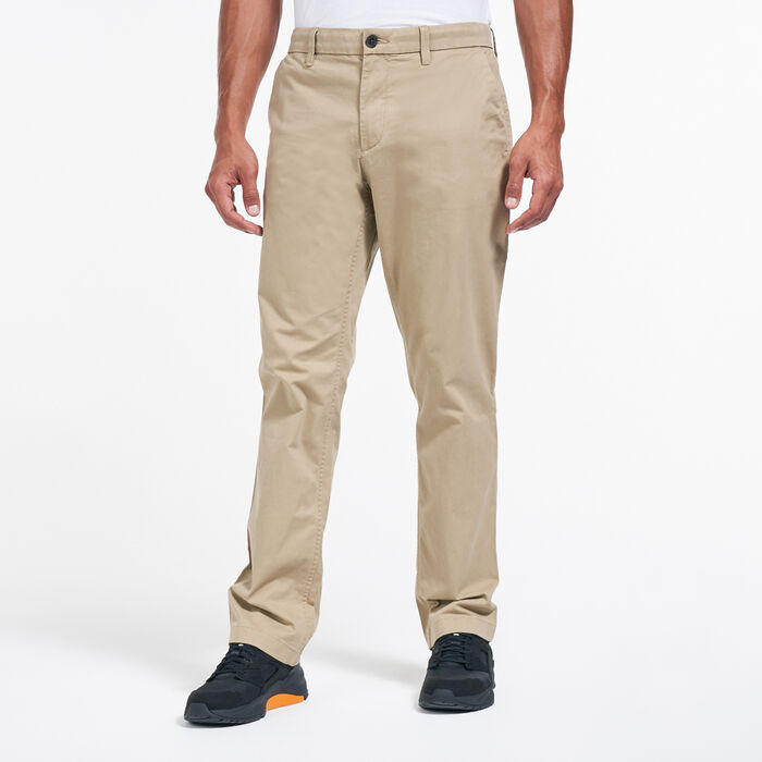 Timberland Men's Squam Lake Stretch Twill Straight Pants Beige Timberland Men's Squam Lake Stretch Twill Straight Pants Beige image number 0
