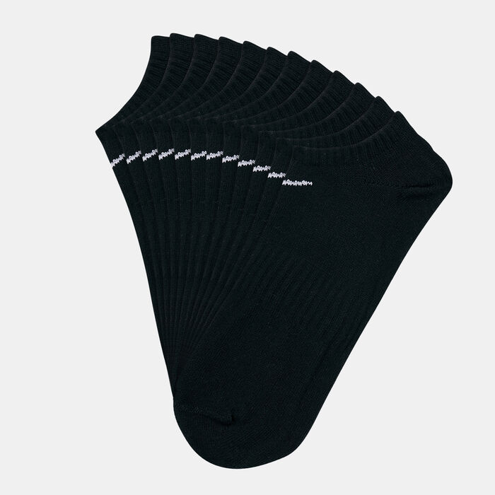 Nike Everyday Lightweight Training No-Show Socks (6 Pack) Black Nike Everyday Lightweight Training No-Show Socks (6 Pack) Black image number 0