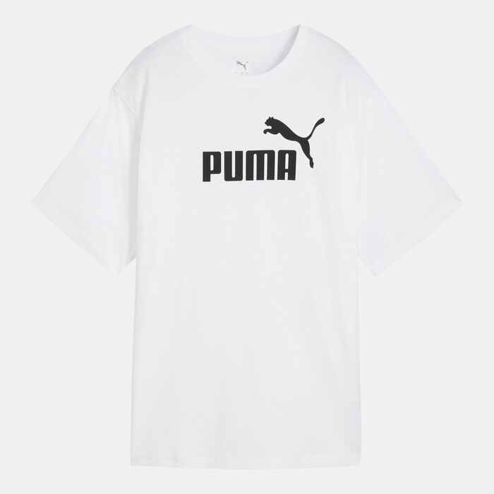 PUMA Women's Essentials No. 1 Logo T-Shirt White PUMA Women's Essentials No. 1 Logo T-Shirt White image number 0