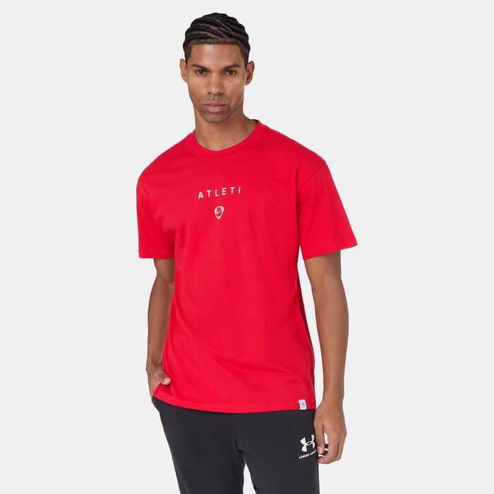 Nike Men's Atletico Madrid Total 90 T-Shirt Red Nike Men's Atletico Madrid Total 90 T-Shirt Red image number 0
