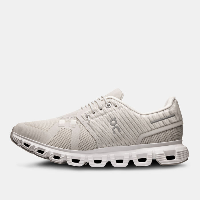 On Women's Cloud 6 Running Shoes Grey image number 4