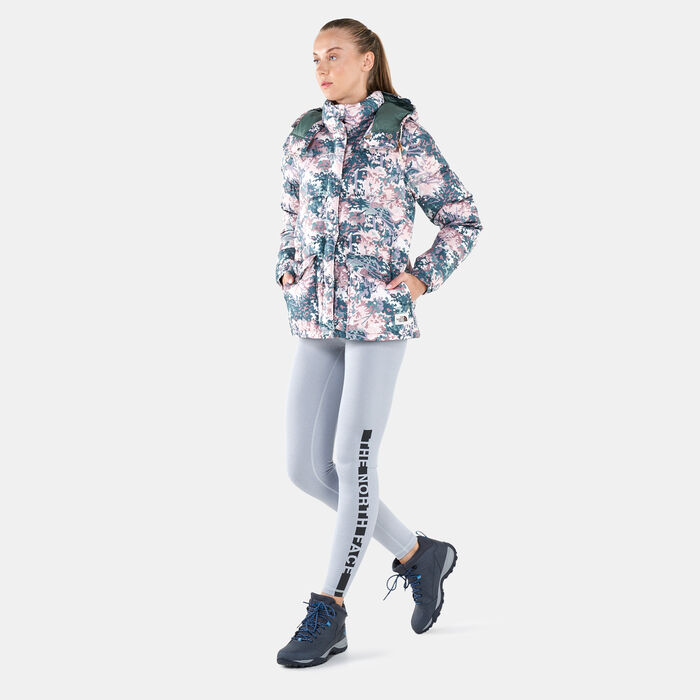 The North Face Women's Printed Sierra Down Parka Jacket The North Face Women's Printed Sierra Down Parka Jacket image number 2