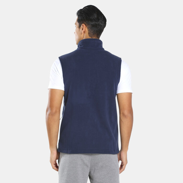 Columbia Men's Fast Trek Fleece Vest Blue image number 1