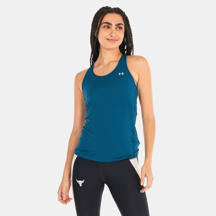 Under Armour Women's HeatGear® Armour Racer Training Tank Top Green image number 0