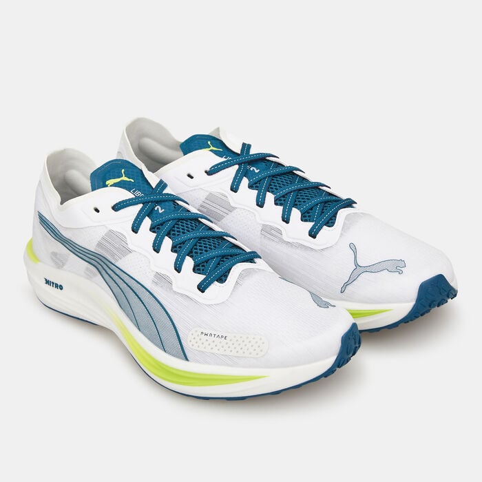 PUMA Men's Liberate NITRO 2 Running Shoes White PUMA Men's Liberate NITRO 2 Running Shoes White image number 2