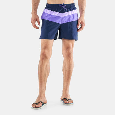 Nike Swim Men's Converge Icon 5-Inch Volley Swimming Shorts Blue