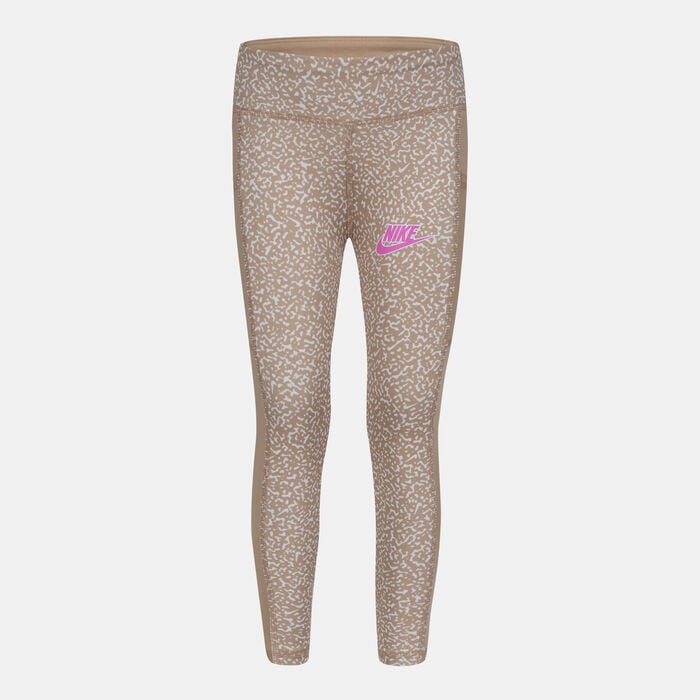 Nike Kids' Notebook Print Dri-FIT Leggings Brown image number 0