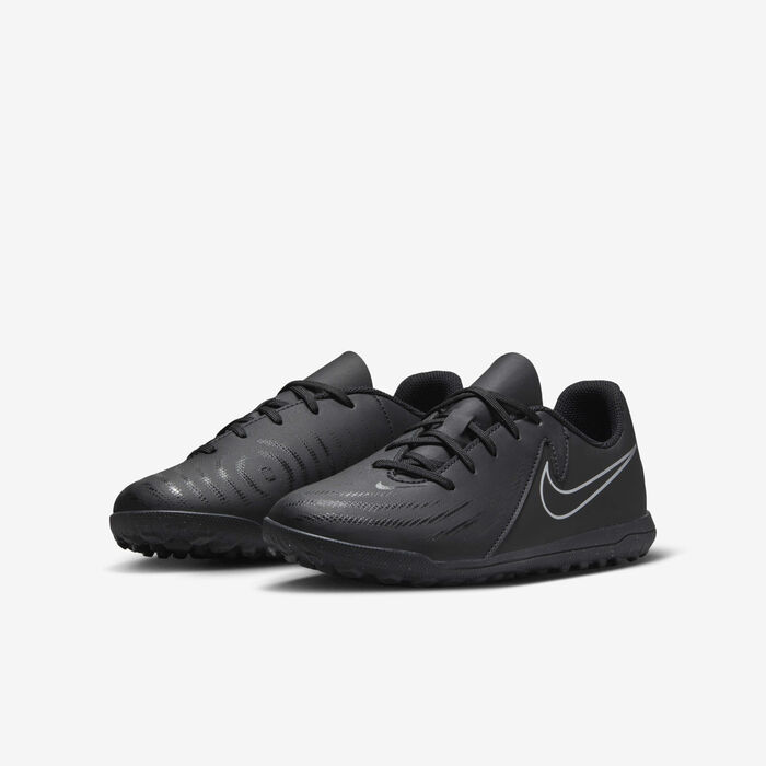Nike Kids' Phantom GX 2 Club TF Football Shoes Black image number 4