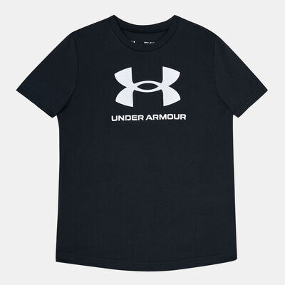 Under Armour Kids' Sportstyle Logo Training T-Shirt Black