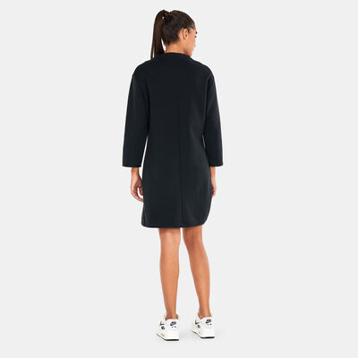 Nike Women's Sportswear Tech Fleece Essential Dress Black