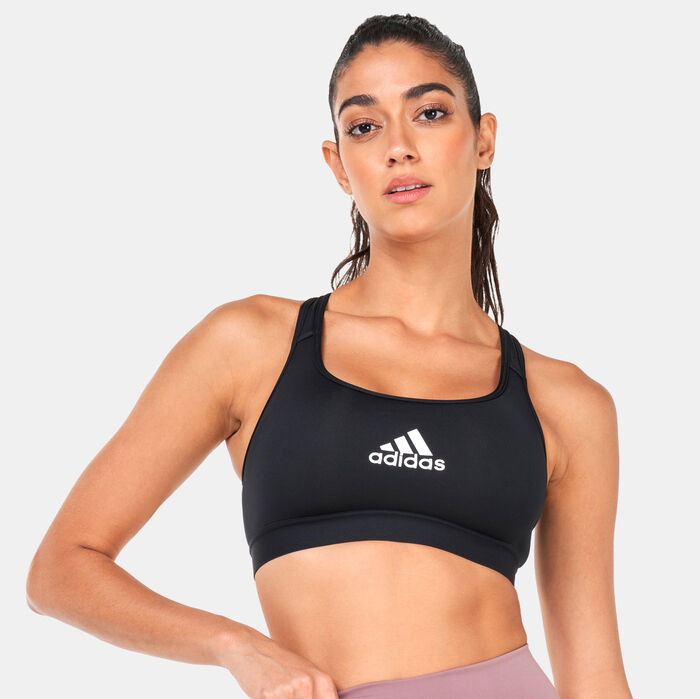 adidas Women's Powerreact Training Sports Bra Black adidas Women's Powerreact Training Sports Bra Black image number 0
