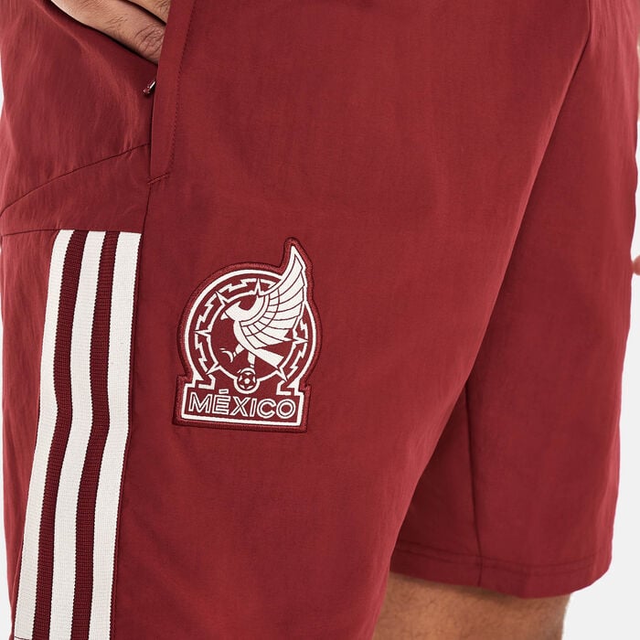 adidas Men's Mexico Tiro 23 Downtime Shorts Blue adidas Men's Mexico Tiro 23 Downtime Shorts Blue image number 3