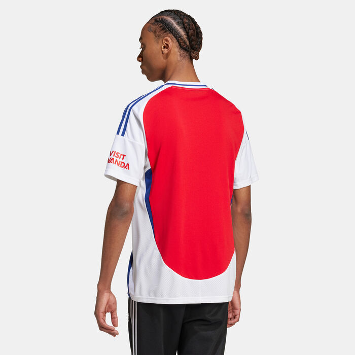 adidas Men's Arsenal Replica Home Football Jersey - 2024/25 White adidas Men's Arsenal Replica Home Football Jersey - 2024/25 White image number 1