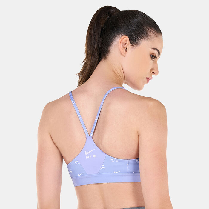 Nike Women's Air Dri-FIT Indy Sports Bra Purple Nike Women's Air Dri-FIT Indy Sports Bra Purple image number 1