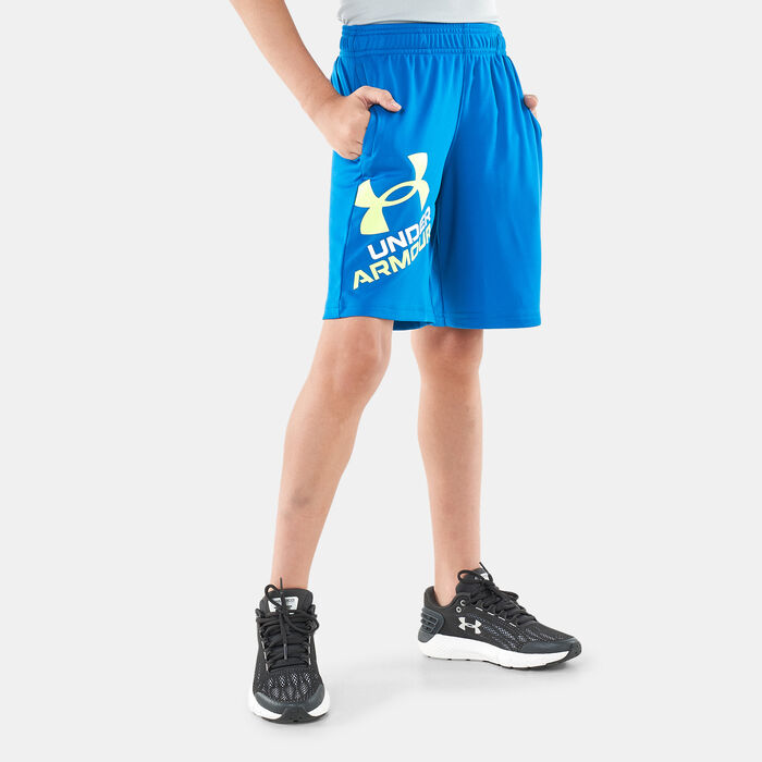 Under Armour Kids' UA Prototype 2.0 Logo Shorts Blue Under Armour Kids' UA Prototype 2.0 Logo Shorts Blue image number 0