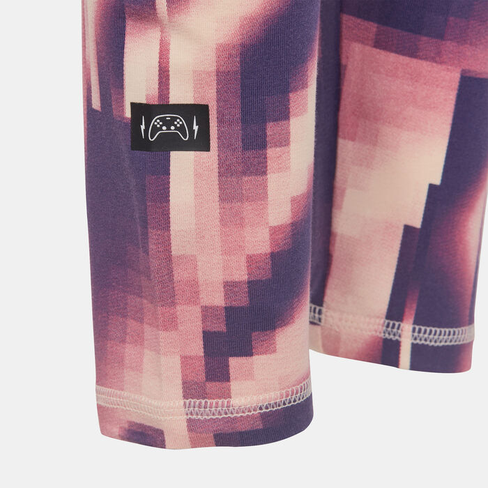 adidas Kids' ARKD3 Leggings Purple adidas Kids' ARKD3 Leggings Purple image number 2