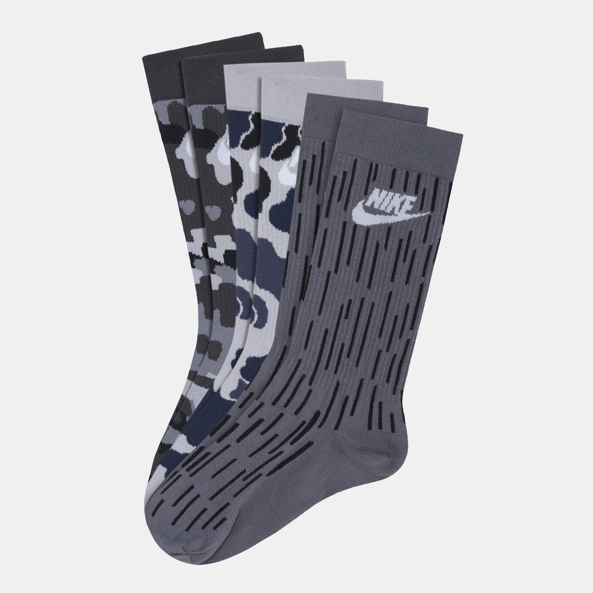 Nike dri fit camo socks hotsell