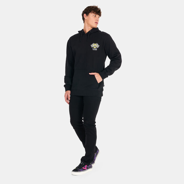 Vans Men's x Mooneyes Fleece Pullover Hoodie Black Vans Men's x Mooneyes Fleece Pullover Hoodie Black image number 2
