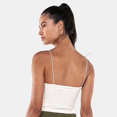 adidas Originals Women's Elastic Top White adidas Originals Women's Elastic Top White